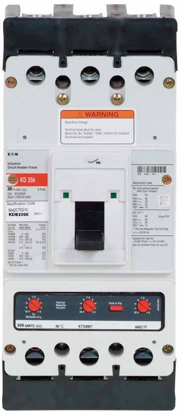 Kd3300 KDB3300 - Eaton - Molded Case Circuit Breaker – Canada Breakers