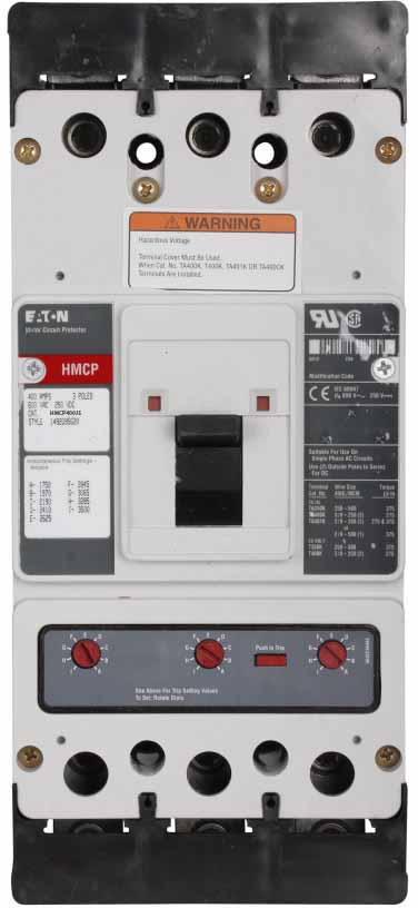 HMCP400J5 - Eaton - Molded Case Circuit Breaker