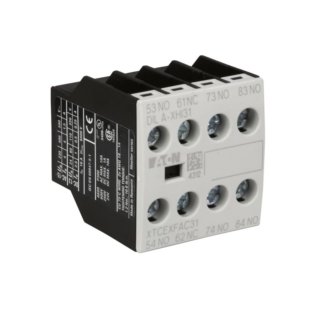 XTCEXFAC40 - Eaton - Contactor and Motor Starter Auxillary