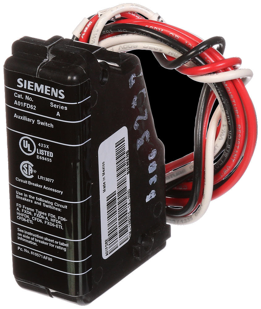 A01FD62 - Siemens - 250 Amp Auxiliary Switch