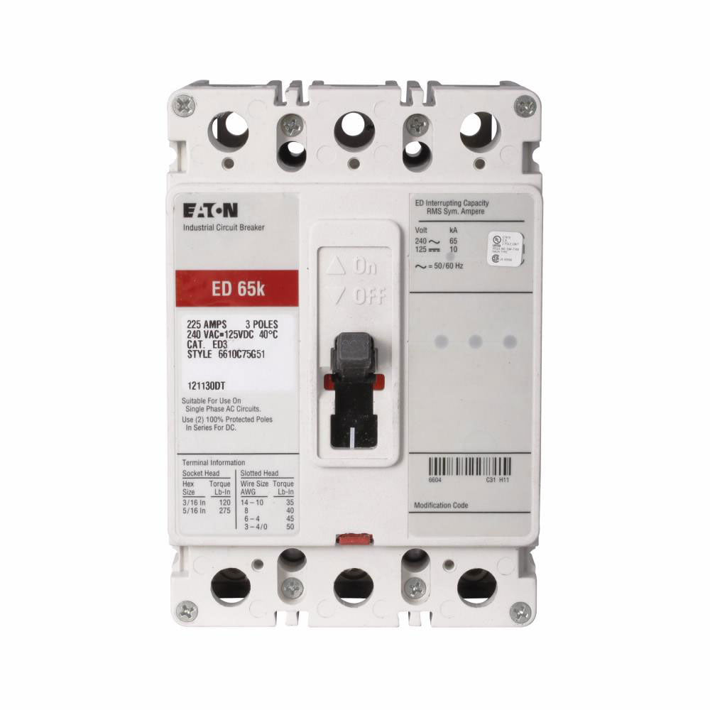 EDB3125L - Eaton - Molded Case Circuit Breaker