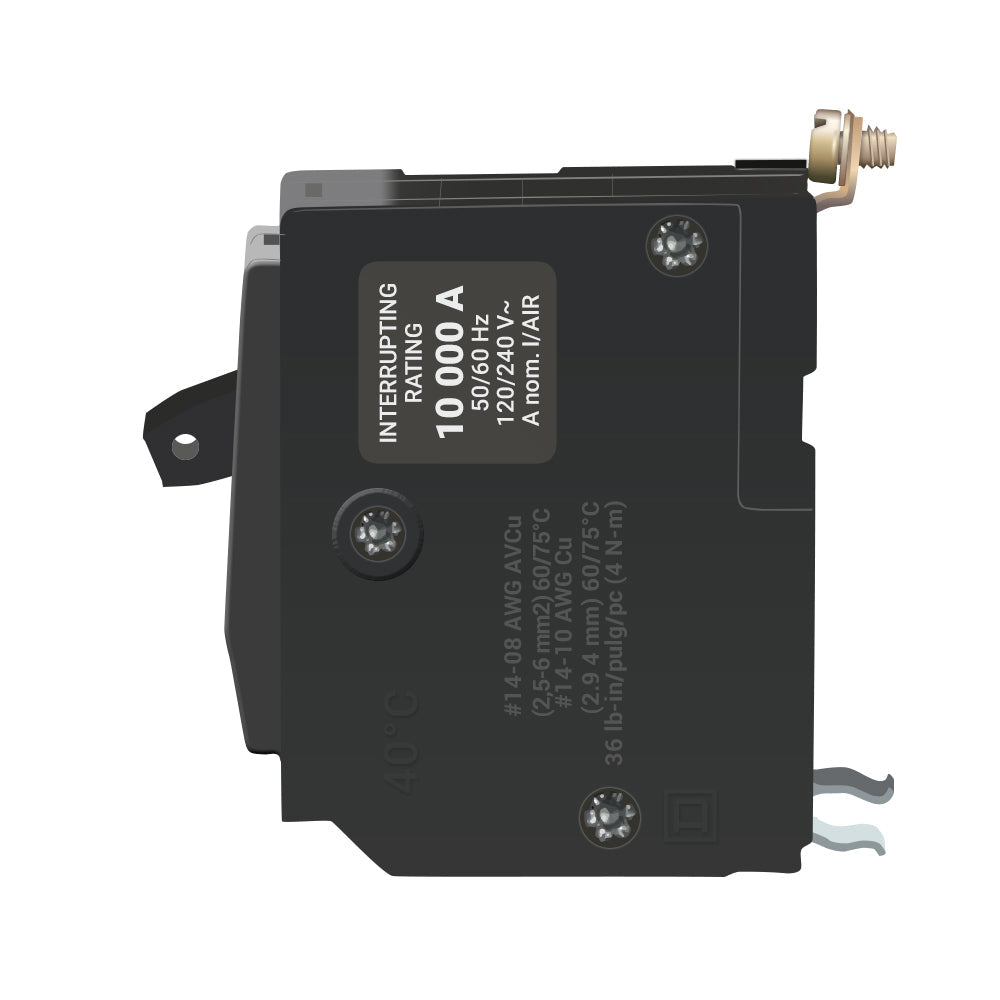 8X SCHNEIDER 10 AMP CURVE C 10kA MCB CIRCUIT BREAKER IKQ A9F57110 EUR 46,25 - DE