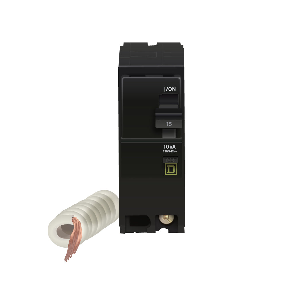 QO215EPD - Square D - 15 Amp GFEP Circuit Breaker – Canada Breakers