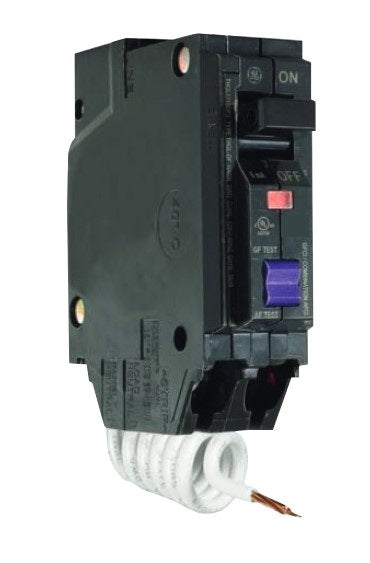 GE THQL1115DFP 15A Dual Function AFCI/GFCI Circuit Breaker – 120/240VAC, 1-Pole