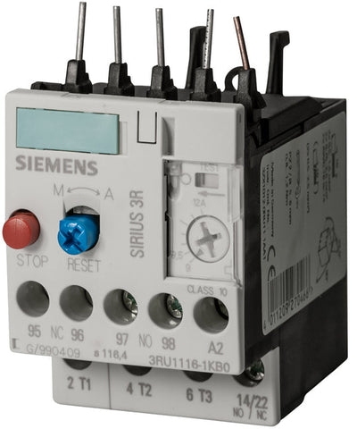 3RU1116-0AB0 - Siemens - Overload Relay
