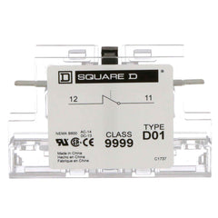 9999D01 - Square D - Contactor And Motor Starter Auxiliary
