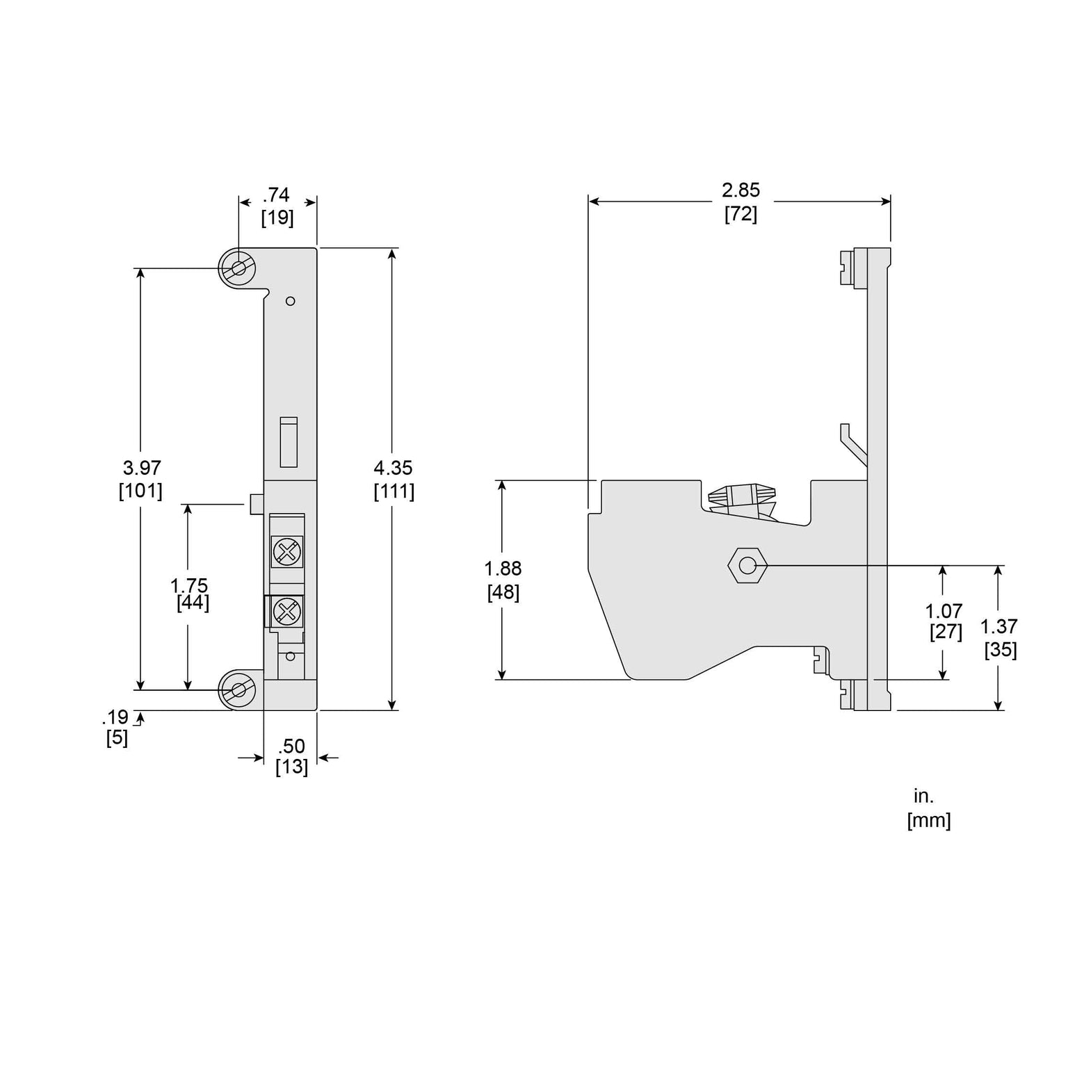 9999SX11 - Square D - Contactor And Motor Starter Auxiliary