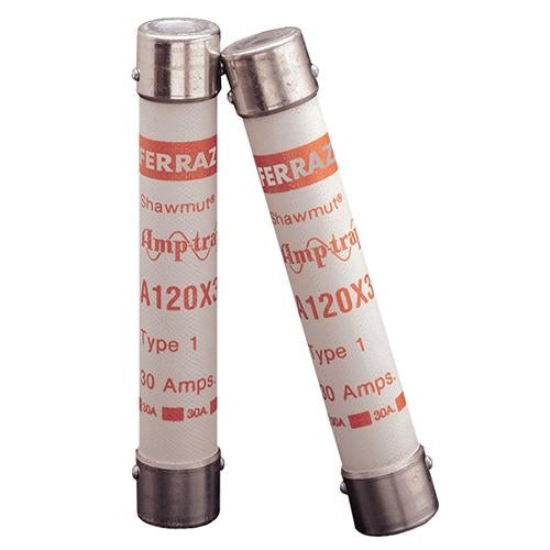 A120X20-1 - Mersen 20 Amp 1200 Volt Ferrule Medium Voltage Fuse