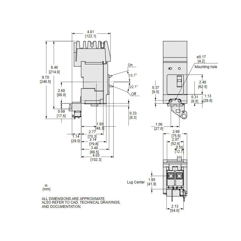 BDA260702 - Square D - Molded Case Circuit Breaker