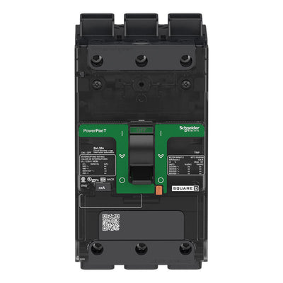 BDL36125 - Square D 125 Amp 3 Pole 600 Volt Molded Case Circuit Breaker