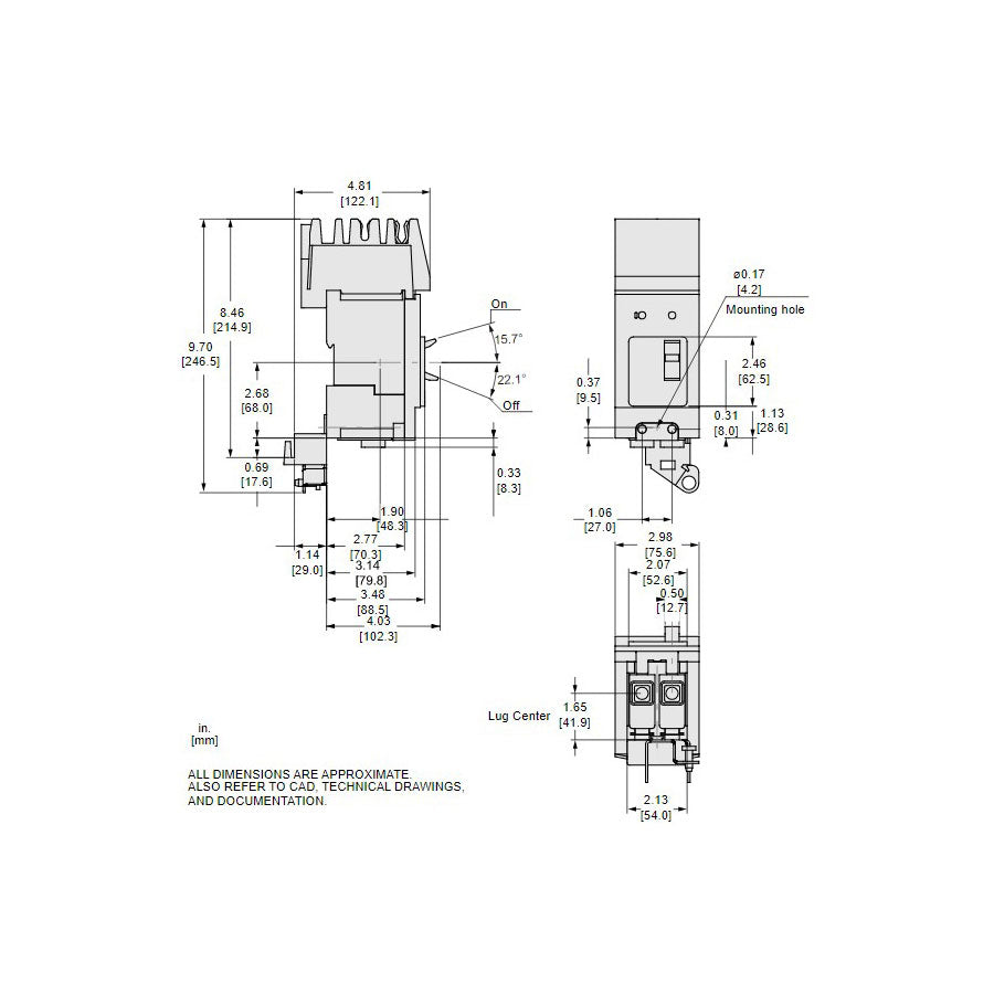 BGA261252 - Square D - Molded Case Circuit Breaker