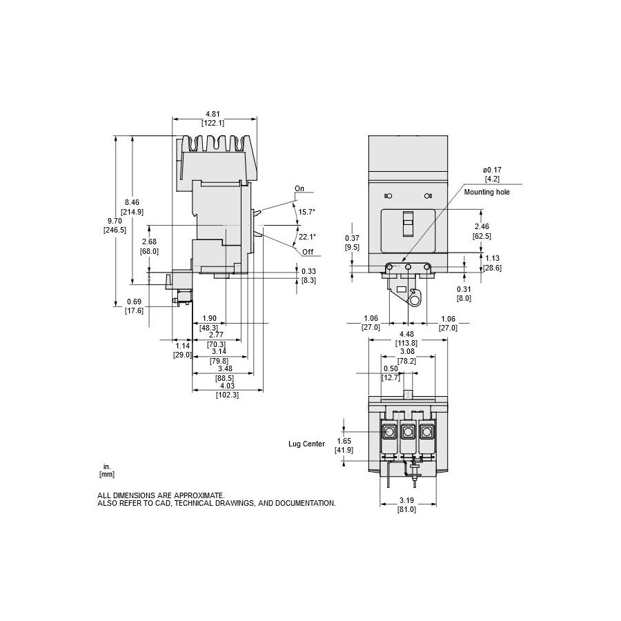 BGA36025 - Square D - Molded Case Circuit Breaker