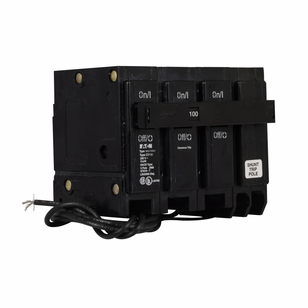 BR3100ST - Eaton - 100 Amp Molded Case Circuit Breaker