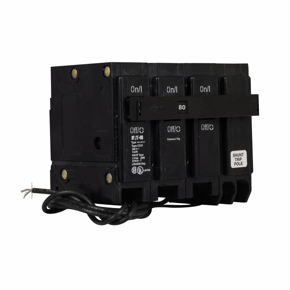 BR380ST - Eaton - 80 Amp Molded Case Circuit Breaker