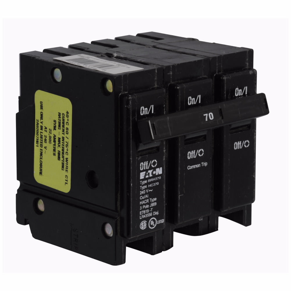 BRH370 - Eaton - 70 Amp Molded Case Circuit Breaker