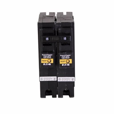 BRL215AFIT - Eaton Cutler-Hammer 15 Amp 2 Pole 120 Volt Plug-In Molded Case Circuit Breaker