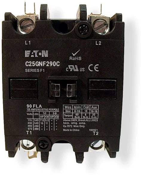 C25GNF290C - Eaton - Contactor