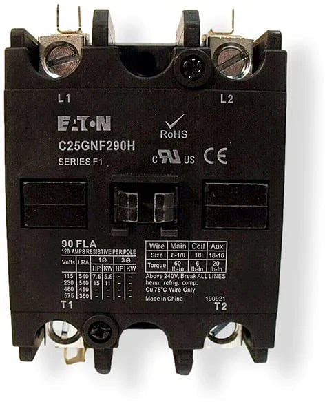 C25GNF290H - Eaton - Contactor