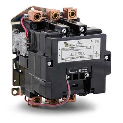 8502SFO2V02S - Square D 135 Amp 3 Pole 600 Volt Non-Reversing Contactor