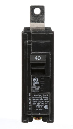 B140 - Siemens 40 Amp Single Pole Bolt-On Circuit Breaker