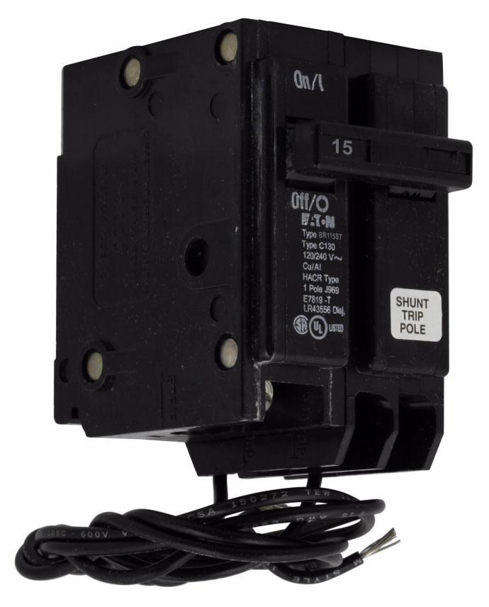 BR115ST - Eaton - 15 Amp Shunt Trip Circuit Breaker