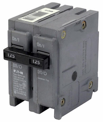 BRH2125 - Eaton Cutler-Hammer 125 Amp 2 Pole 240 Volt Molded Case Circuit Breakers