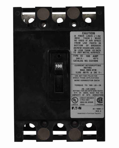 CC3100N - Eaton - Molded Case Circuit Breaker