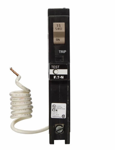 CHFGFT115 - Eaton Cutler-Hammer 15 Amp 1 Pole 120 Volt Plug-In GFCI Circuit Breaker