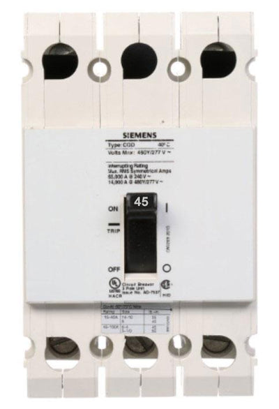 CQD345 - Siemens - Molded Case Circuit Breaker