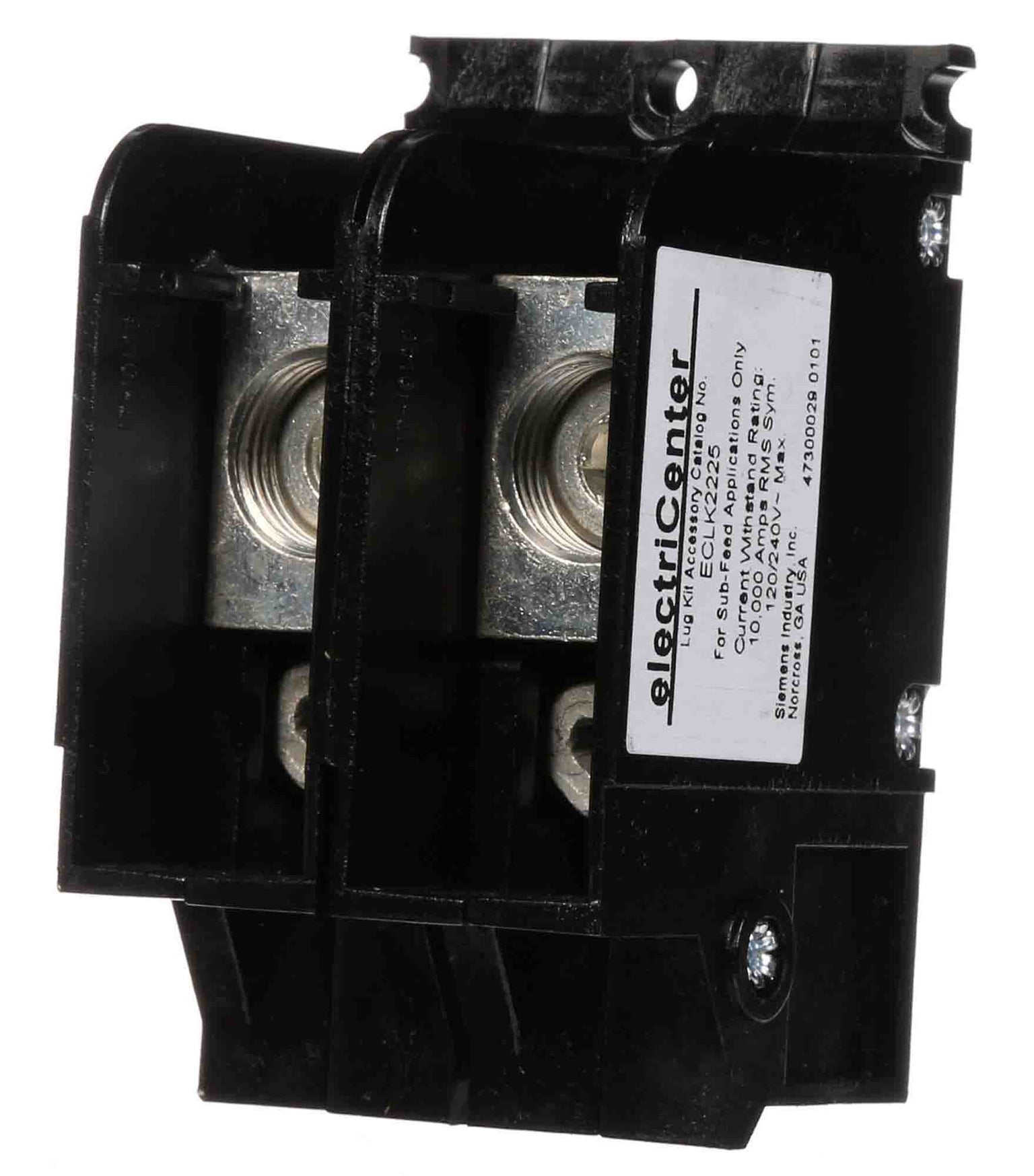 ECLK2225 - Siemens 225A 2 Pole Sub-Feed Lug Kit