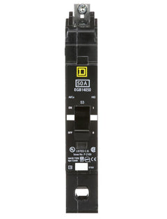EGB16050 - Square D 50 Amp 1 Pole 347 Volt Bolt-On Molded Case Circuit Breaker