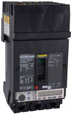 HJA36150U44X - Square D 150 Amp 3 Pole 600 Volt Molded Case Circuit Breaker