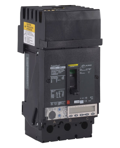 JJA36250U44X - Square D 250 Amp 3 Pole 600 Volt Molded Case Circuit Breaker