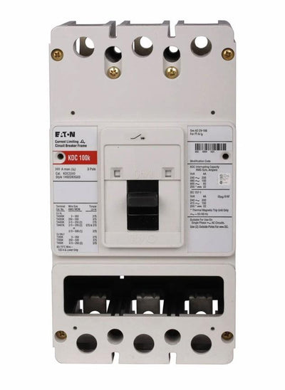 KDC3300Y - Eaton Molded Case Circuit Breakers