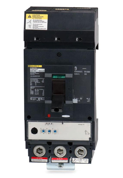 LGL36400U33X - Square D 400 Amp 3 Pole 600 Volt Molded Case Circuit Breaker