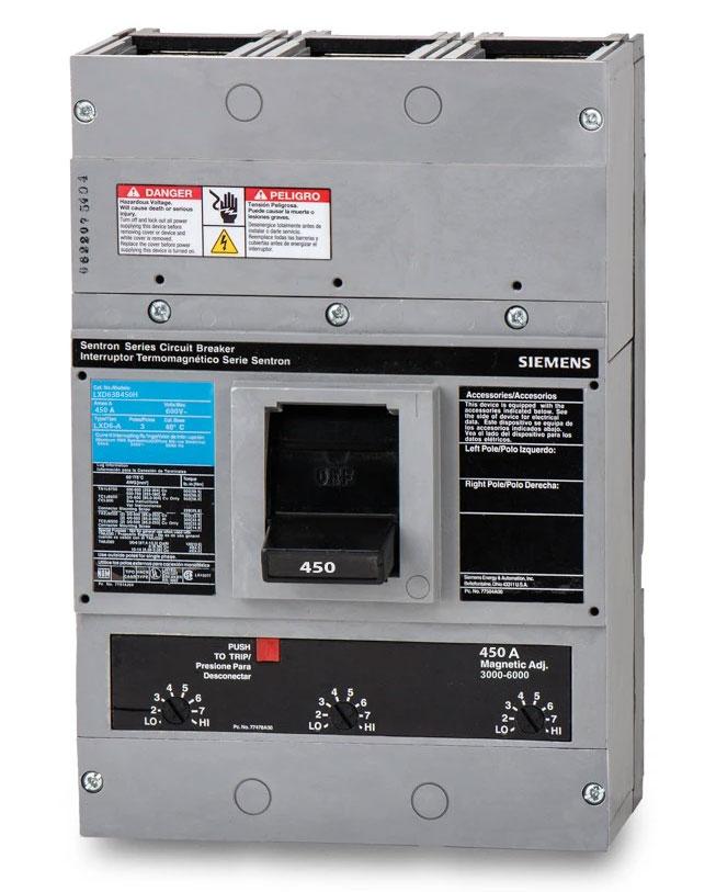 MD63B700 - Siemens 700 Amp 3 Pole 600 Volt Molded Case Circuit Breaker