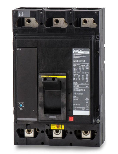 MGL36350 - Square D 350 Amp 3 Pole 600 Volt Molded Case Circuit Breaker