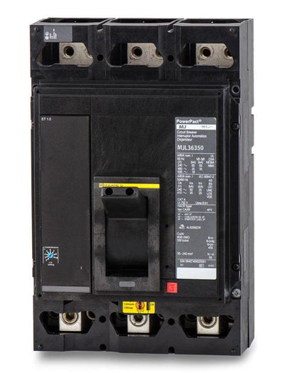 MJL36350 - Square D 350 Amp 3 Pole 600 Volt Molded Case Circuit Breaker