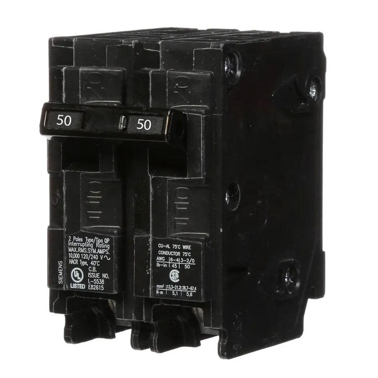 Q250 - Siemens - 50 Amp Circuit Breaker – Canada Breakers