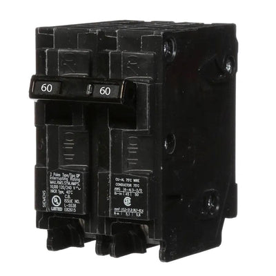 Q260 - Siemens 60 Amp Double Pole Circuit Breaker