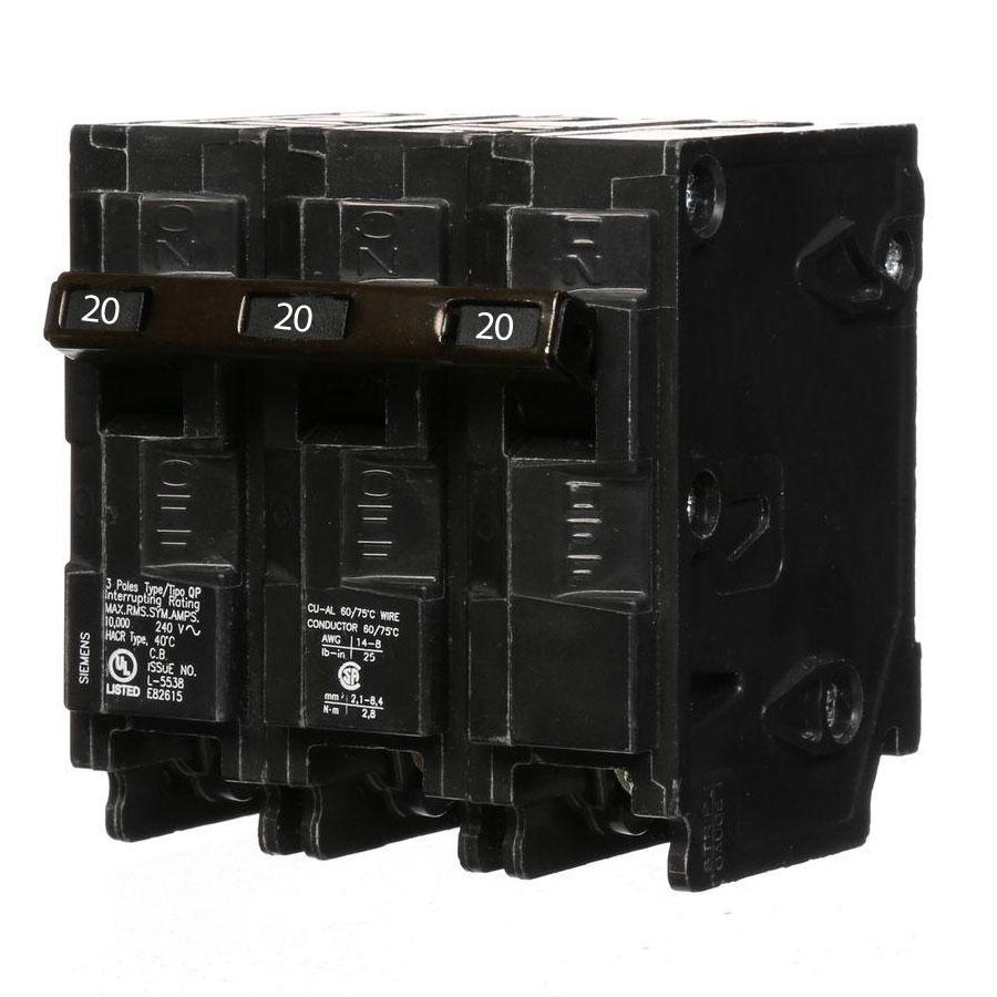 Q320 - Siemens - 20 Amp Circuit Breaker
