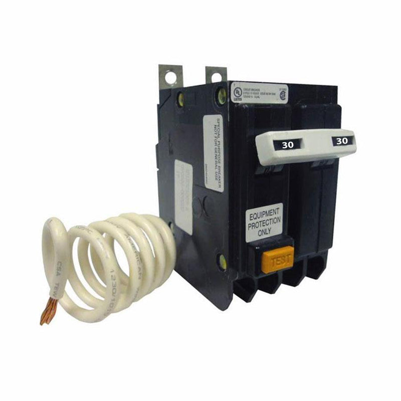 QBGFEP2030 - Eaton Cutler-Hammer 30 Amp 2 Pole Ground Fault Equipment Protection Bolt-On Circuit Breaker