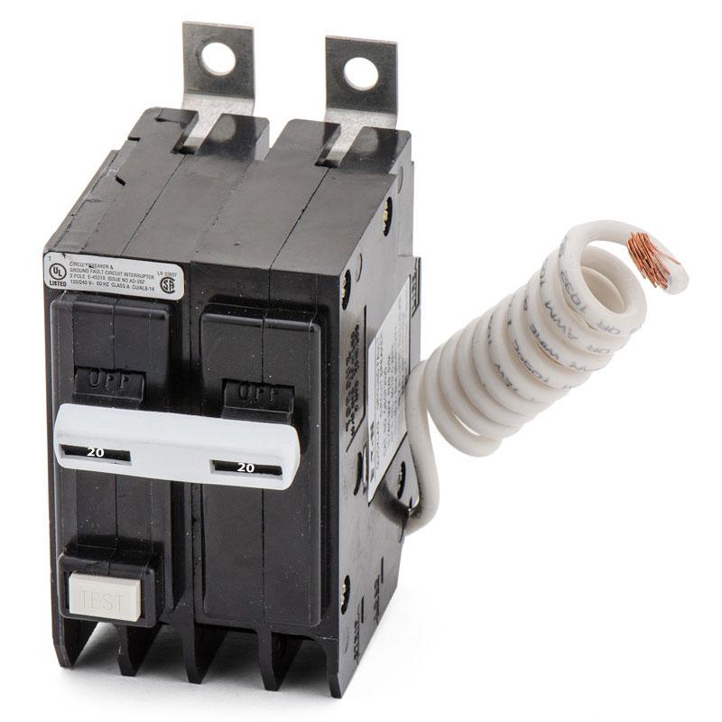 QBGFT2020 - Eaton - 20 Amp GFCI Circuit Breaker – Canada Breakers