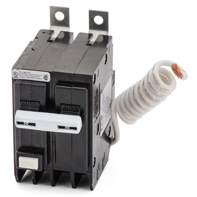 QB2050GF - Eaton - 50 Amp GFCI Circuit Breaker