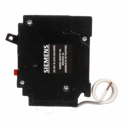 QE120 - Siemens 20 Amp 1 Pole 120 Volt Ground Fault Equipment Protection Circuit Breaker
