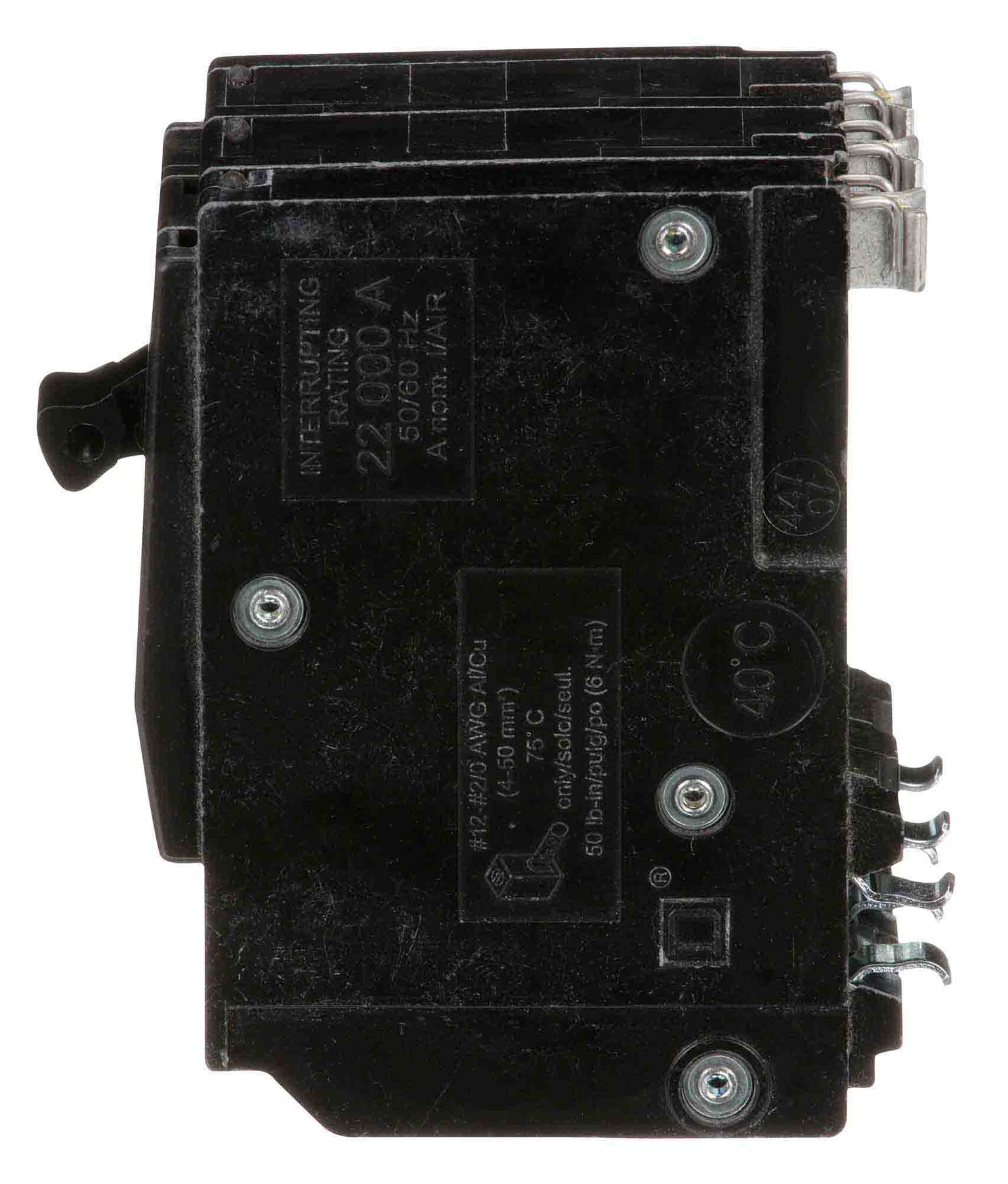QO340VH - Square D - 40 Amp Molded Case Circuit Breaker