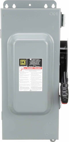 H363AWK - Square D 100 Amp 3 Pole 600 Volt Disconnect and Safety Switches