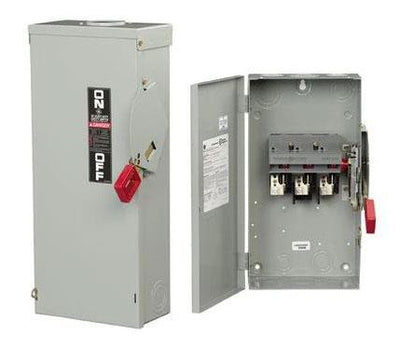 TH3365R - General Electric 400 Amp 3 Pole 600 Volt Circuit Breaker Disconnect and Safety Switches