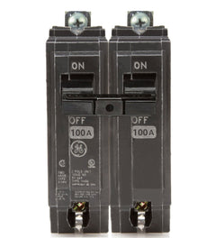 THQB21100 - GE 100 Amp Double Pole Bolt-On Circuit Breaker