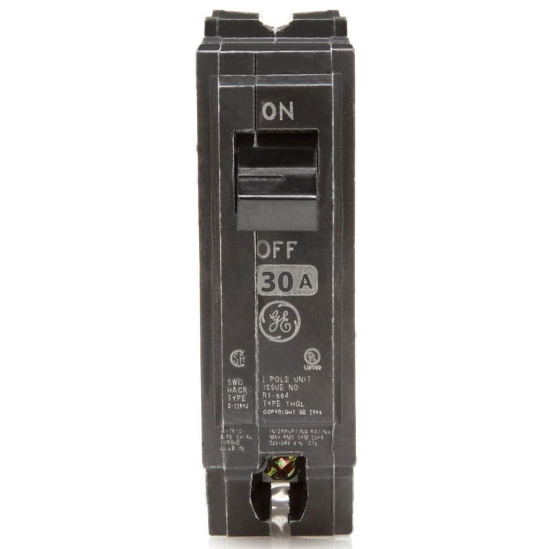 THQL1130 - GE 30 Amp Single Pole Circuit Breaker